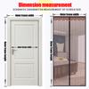 2027 HOT Velcro Magnetic Screen Door Net Anti Insect Mesh Fly Screen Mosquito Protection Net Magnet Curtains for Doors Windows Screen