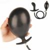 Go Out Liquid Silicone Inflatable Anal Plug Separate Pump Men Prostate Massage Expandable Big Butt Plug Women Anal Dildo Sex Toy
