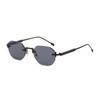 Sleek Rimless Cut-Edge Sunglasses - Stylish Women's Street Style & Sun Protection
