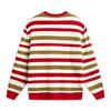 Li Ning Rijin Doujin Collection Knitwear Men's White Stripes AMBV051-1