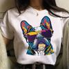 Bulldog T-shirt Women's Pattern T-shirt Clothing Women's Top