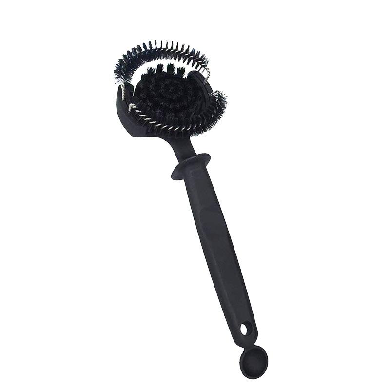 Coffee Machine Brush Kit - Long Handle, Curve Cleaning Brush and Brew Head Cleaner for Kitchen Cleaning