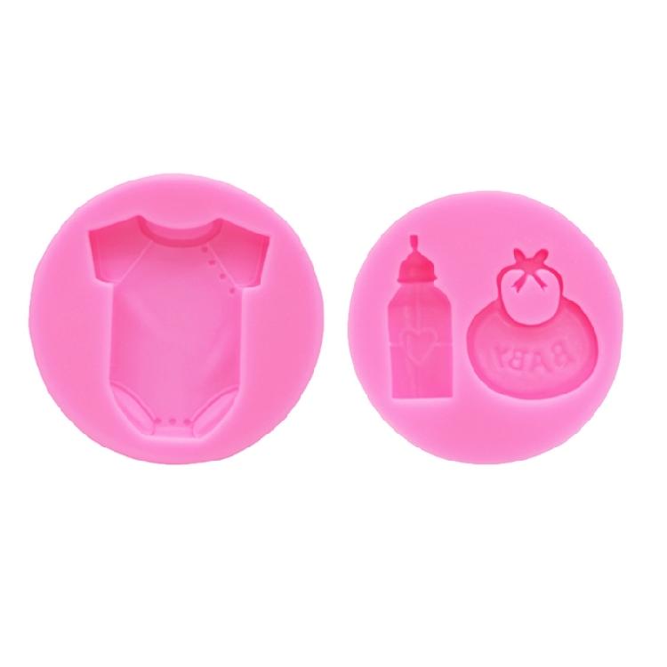 Baby Clothes Feeder Baking Mold Birthday Cookie Tools Cake Decorating Tools