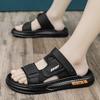 Fashion Men's High-quality Casual Sandals Summer Outdoor Breathable Waterproof Anti Slip Comfort Beach Shoes Dual-purpose Sports Slipper