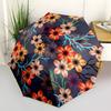 1pc Floral Pattern Design Umbrella with Plastic Handle,Suitable for All Seasons Umbrellaptys26021