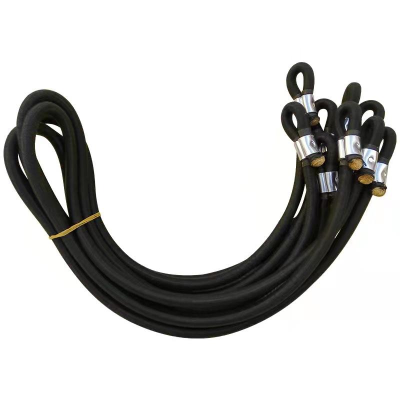 Douerfei 10mm Durable Anti-UV PVC/Nylon/Polyester Elastic Rope Covered Bungee Cord Trampoline Use High Safety Indoor/Outdoor