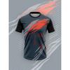 T-shirt de sport créatif géométrique