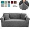 Waterproof Solid Elastic Sofa Cover Stretch Jacquard Spandex Armsofa Cover For Living Room 1 /2 /3 /4 Seats