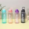 Water Bottle High Value Gradual Change Plastic Cup Large Capacity High Temperature Resistant Space Pot Outdoor Sports Kettle Portable Plastic Water