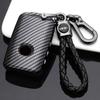 Fashion Abs Gel Carbon Fiber Auto Smart Key Fob Cover Case Fit For Mazda 3 Alexa Cx-30 Cx30 Cx5 Cx 5 Cx-5 Cx8 Cx9 Cx4 Key Ring