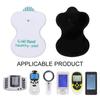 10/20PCS Replacement Tens Electrode Pads for Unit EMS Pulse Massage Machine Body Slimming Massager Self Adhesive Snap On