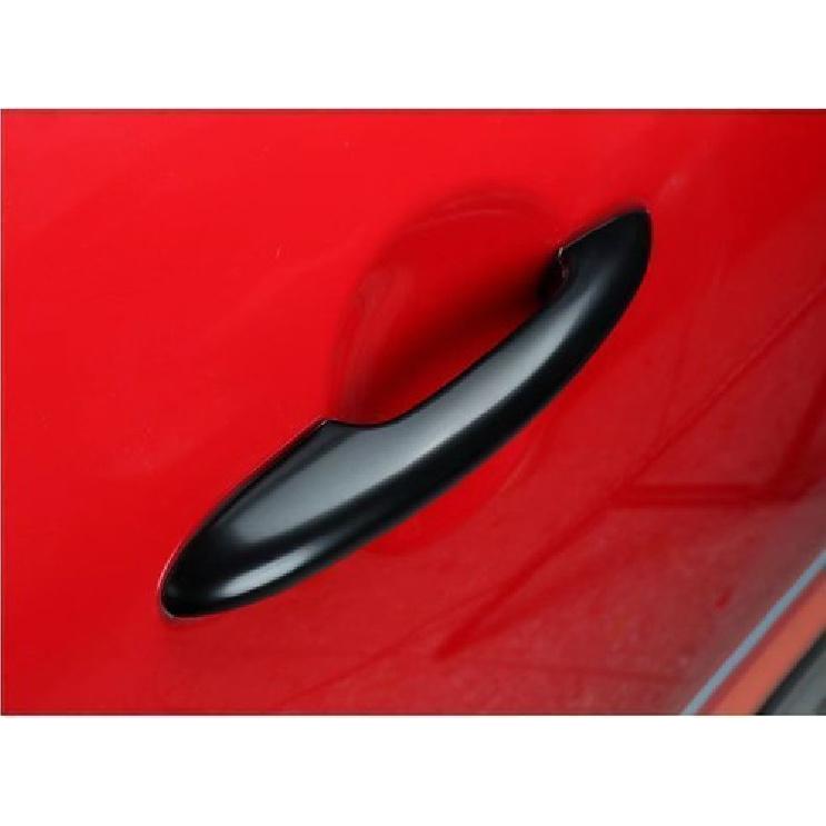 2x Glossy Black Door Side Handle Cover Trim For MINI Cooper F54 F55 F56 F57 F60