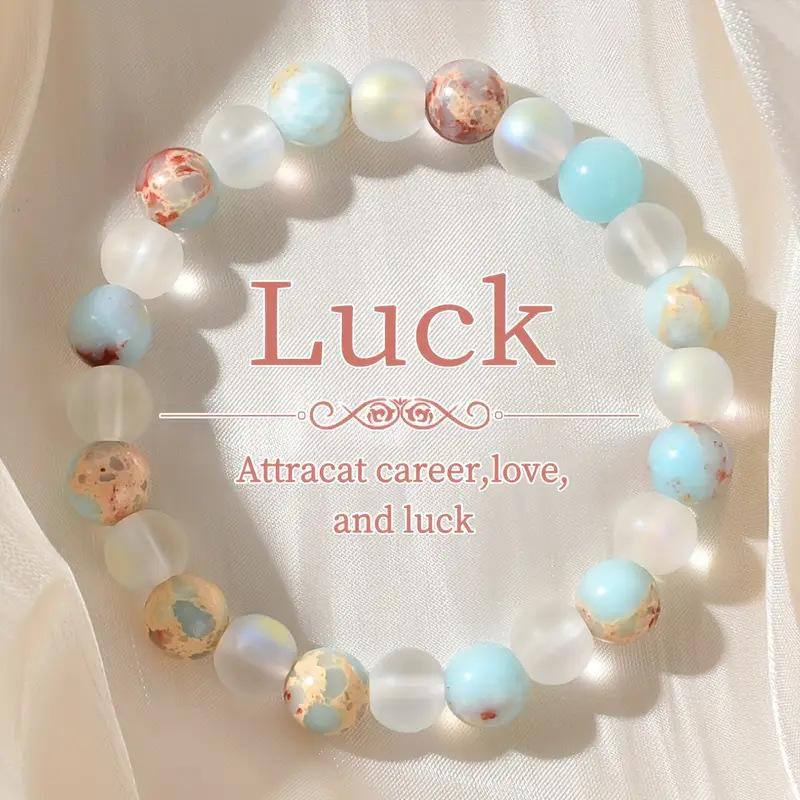 Hot Selling Natural Stone Bracelet Crystal Bead Elastic String Bracelet