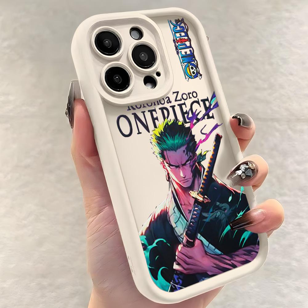 Ones Pieces Luffys Zoros Phone Case for iPhone 17e 17 16e 16 15 14 13 12 11 Air Pro Max Mini XR XS X 7 8 6 6s Plus Soft TPU