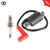 Gas Golf Cart Ignition Coil & Spark Plug  For Yamaha G2 1985-1991 G5 1990-1995