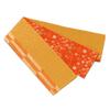 Reversible New Narrow Obi Made In Length 390cm X Width [Warakugure] Kiryu-ori (Sash), Japan, Half-width, Women's, 16.5cm (Mustard)