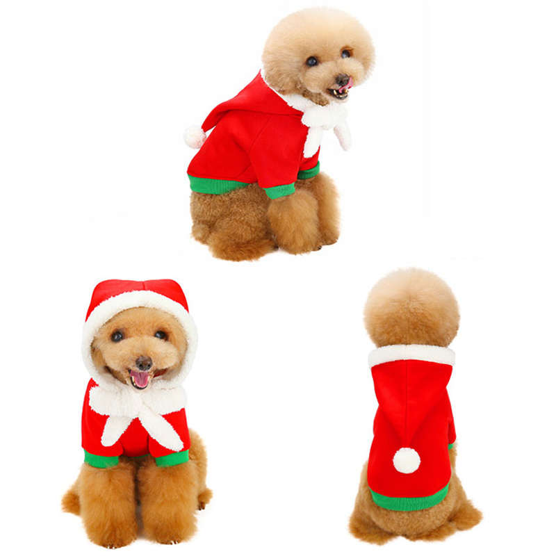 Dog Clothes Dog Cloak Robe Dog Christmas Pet Pet Supplies & Pet Pet Christmas Clothes Pet Costume Halloween