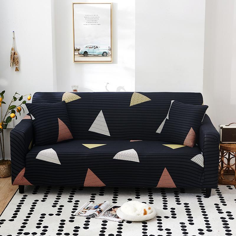 Sofa Cover All Surrounded Fabric Four Seasons Elastic Sofa Cushion Leather Sofa Towel Single Full Covered Combination Universal