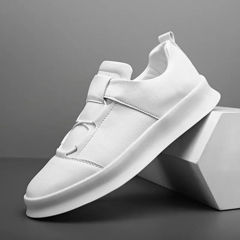 Nouvelles Chaussures pour Homme Marque de Luxe Chaussures Décontractées en Cuir Sneakers de Marche de Haute Qualité Mode Italien Fait Main Designer Chaussures de Sport