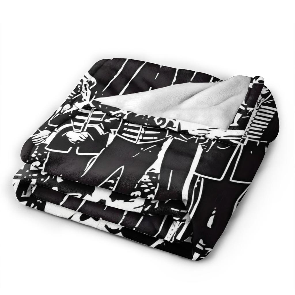 My Chemical Romance Band Super Soft Blanket Children Plush Throw Blanket Fluffy Couch Chair Flannel Bedspread Sofa Bed Cover