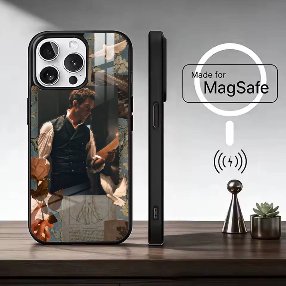 Schauspieler Jonathan B-Bailey Handyhülle für iPhone 17, 16, 15, 14, 13, 12, 11 Plus, Pro Magnetisch mit Magsafe Kabelloses Laden