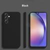 Para Capa Samsung Galaxy A56 Capa Samsung Galaxy A16 A56 A36 A26 Fundas Coque TPU Macio Original Capa de Silicone Líquido Samsung A56