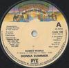 7inch Record DONNA SUMMER - Sunset People CAN198 Casablanca 1980 UK Dance & Electronica Used