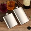 Stainless Steel Hip Flask Portable Liquor Flask Leakproof Drinking Bottle Alcohol Wine Whiskey Holder Drinkware Wedding Party