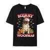 New Tshirt Merry Woofmas Christmas Santa Pug T Shirts Graphic New Trend Tops Unisexs Clothing Plus Size