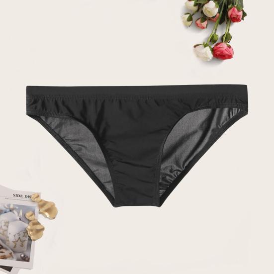 Men Briefs Stretchy Breathable Comfortable Soft See Through Ice Silk Sexy Low Waist Panties Daily Life