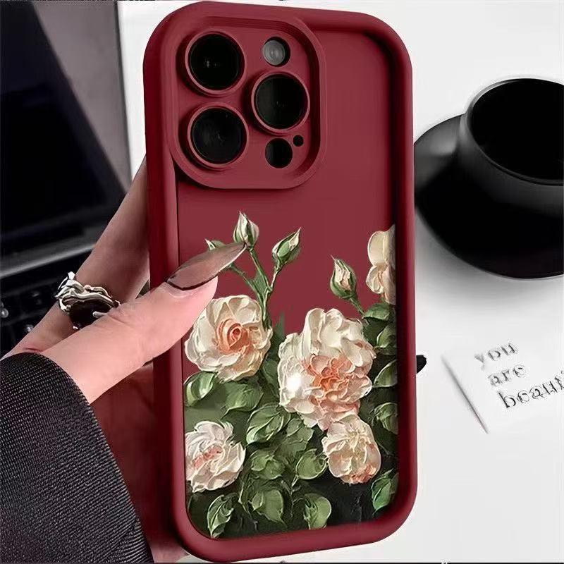 iPhone 17/16/15/14/13/12 Pro Max Floral Phone Case