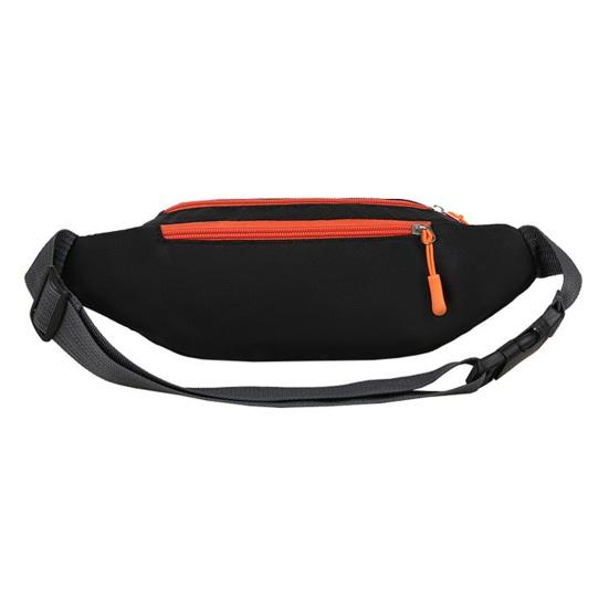 Marsupio da Jogging Mini Borsa a Tracolla Sportiva Borsa da Vita 3 Tasche Portafoglio da Viaggio Borsa da Petto per Uomo Donna Corsa Viaggio Escursionismo Ciclismo