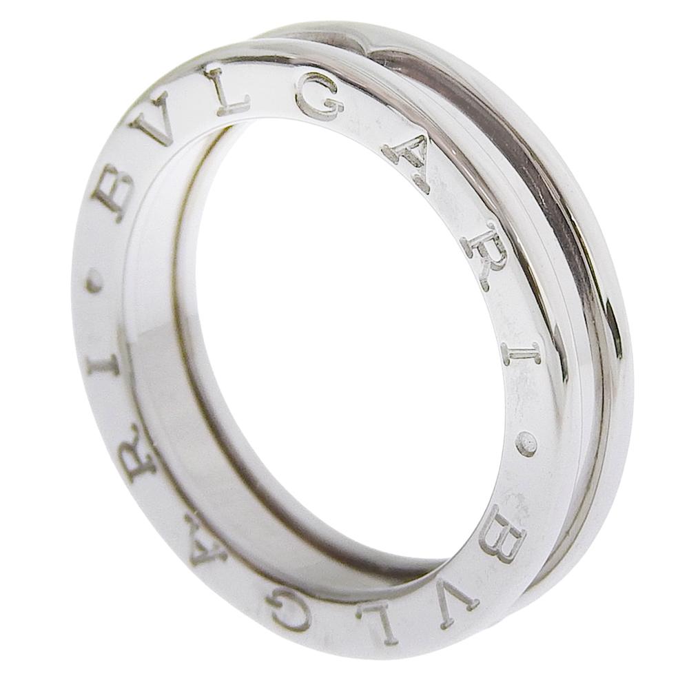 Bvlgari B-Zero1 Ring Be Zero One K18 White Gold #6.6(US Size) 6.4g Women Used