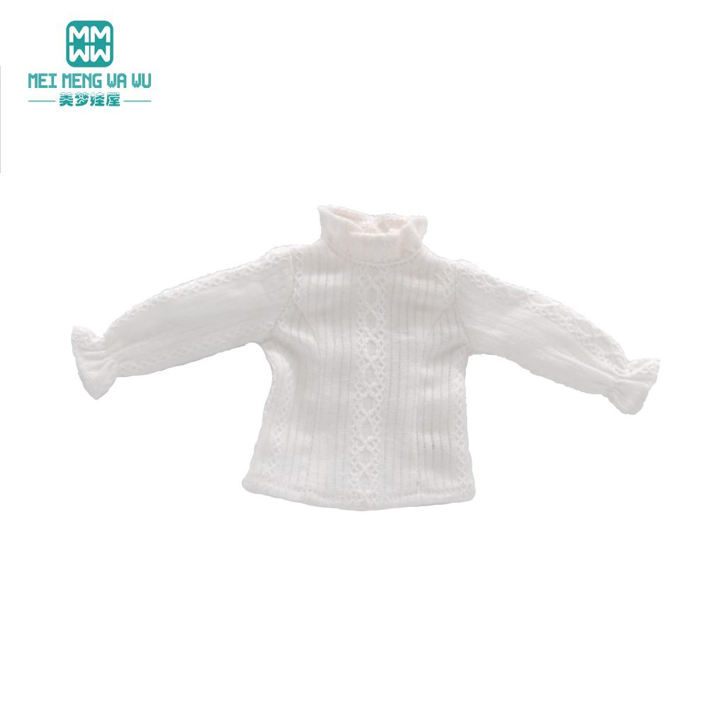 Clothes for Doll Fashion Multicolor Cardigan Short Skirt  Jeans Fits Blyth Azone OB22 OB24 Doll Accessories