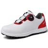 Chaussures de Golf imperméables antidérapantes professionnelles avec boutons boucle chaussures unisexe baskets de Golf légères