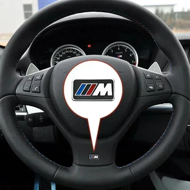1pcs Car Metal Sticker Automotive Emblem Auto Accessories For BMW M E81 E82 E88 E90 E91 E92 E93 F30 E60 E61 GT F10 F11 F18 E63