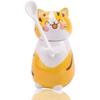 Cat Mug Cute Ceramic Coffee Cup With Lid And Spoon, 9 Oz Kawaii Cup Tea Milk Cup Christmas Birthday