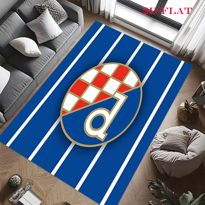 Alfombra para GNK Dinamo Zagreb para Sala de Estar, Dormitorio, Hogar, Decoración de Sofá, Alfombrilla Antideslizante para Jugar Niños