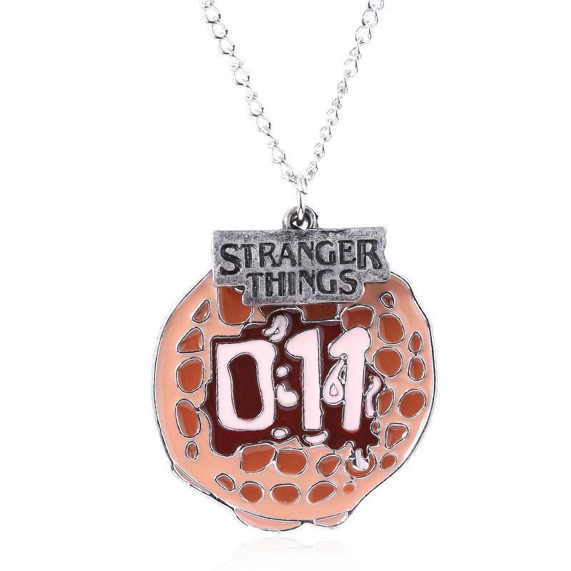 Stranger Things Season 4 Necklace With Bulb Letter Pendant For Fans Collectors