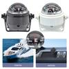 Ball Shaped Vehicle Navigation Car Compass with Dial Sea Pivoting Marine Boat Compass Splashproof Sea Marine Electronic Compass