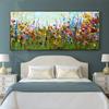 Toile à l'huile de fleurs florales colorées modernes, affiches et imprimés nordiques, images d'art murales, décoration de salon, de maison, sans cadre