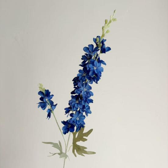 4 vnt. Dirbtinės delphinium gėlės vazos užpildymui, 33,46 colio ilgio stiebas, netikra larkspur gėlė, dirbtinio šilko puokštė vestuvėms, namų dekoravimui, gėlių