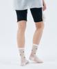 Aiheiteumeondei [Ihm25Su0408] See-Through Heart Socks White