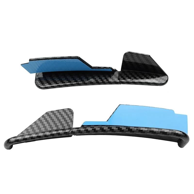 Carbon Fiber For Mercedes CLA C117 CLA45 AMG CLA180 CLA200 CLA250 2013- Car Rear Bumper Fender Flare Extension Wheel Eyebrow