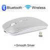 Акумуляторна Бездротова Миша Bluetooth Миша Комп'ютерна Ергономічна Міні Usb Mause 2.4ghz Безшумна Macbook Оптична Миша Для Ноутбука ПК