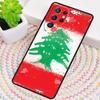 Libanon Flagge Silikon Handyhülle Für Samsung Galaxy note 10 pro S26 S25 S24 S23 S22 S21 Plus S25Ultra Capa Cover