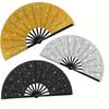 1pc Flashing Ladies Hand Fan, Colorful Flashing Fan, Suitable for Large Party Style Folding Fan, Birthday Theme Performance and Festival Dance Gift