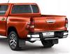 Toyota HILUX MK VIII Chrome Trunk Trim - Tailgate Accent - Premium Car Rear Detail - Shine Enhancer