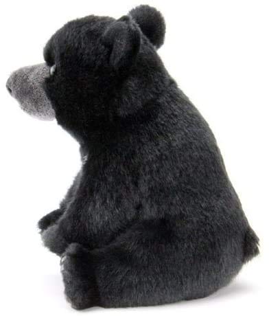 Colorata Black Bear Plush Toy (Soft Touch/Realistic) Bear Plush Toy (Doll Mascot) Birthday Gift Present (Twice Checked) Animal Toy/Christmas Christmas