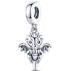 Colorful Charm Bead Charms Bead Jewellery Copper Rose Crown Rainbow Heart Shape Dangle Compatible With Pandora Bracelets Necklaces Do It Yourself Mark